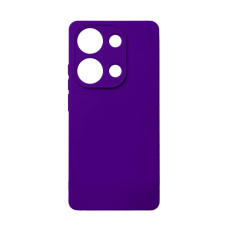 Чохол Original Soft Touch Case for Xiaomi Redmi Note13 Pro 4G/Poco M6 Pro 4G Purple with Camera Lens