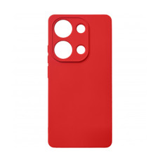 Чохол Original Soft Touch Case for Xiaomi Redmi Note13 Pro 4G/Poco M6 Pro 4G Red with Camera Lens