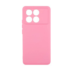 Чохол Original Soft Touch Case for Xiaomi Poco X6 Pro 5G Pink with Camera Lens