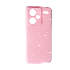 Чохол Silicon Shiny Case Xiaomi Redmi Note 13 Pro Plus 5G Glitter Pink