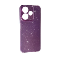 Чохол Silicon Shiny Case Xiaomi Redmi 13/Poco M6 Glitter Lilac Pride