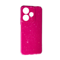 Чохол Silicon Shiny Case Xiaomi Redmi 13/Poco M6 Glitter Rose Red