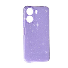 Чохол Silicon Shiny Case Xiaomi Redmi 13C/Poco C65 Glitter Lavander