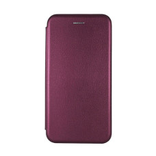 Чохол книжка Kira Slim Shell для Xiaomi Redmi Note13 Pro 4G/Poco M6 Pro 4G Bordo