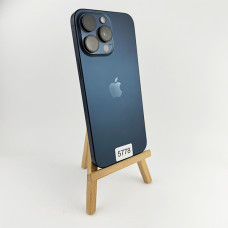 Apple iPhone 15 Pro Max 256GB Blue Titanium Б/У №5778 (Стан 9/10) АКБ 88%