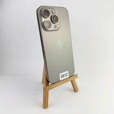 Apple iPhone 15 Pro 128GB Natural Titanium Б/У №5912 (Стан 8/10) АКБ 86%