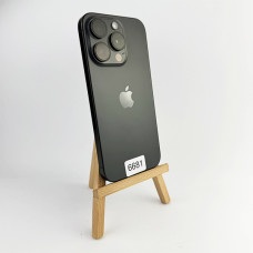 Apple iPhone 15 Pro 128GB Black Titanium Б/У №6681 (Стан 8/10) АКБ 88%