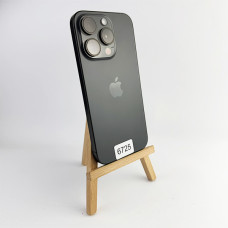 Apple iPhone 15 Pro 128GB Black Titanium Б/У №6725 (Стан 8/10) Акб: 87%