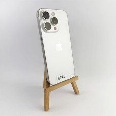 Apple iPhone 15 Pro 128GB WhiteTitanium Б/У №6748 (Стан 9/10) АКБ 88%