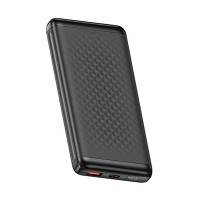 Зовнішній акумулятор XO PB308 10000mAh 22.5W Black