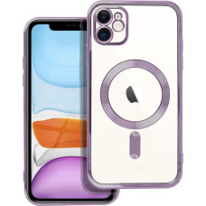 Чохол накладка Mate Plus Metal Buttons Case with MagSafe для iPhone 11 Deep Purple
