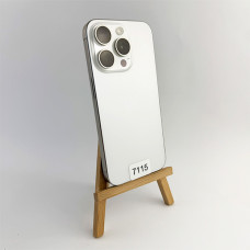 Apple iPhone 15 Pro 128GB WhiteTitanium Б/У №7115 (Стан 8/10) АКБ 87%