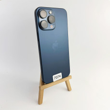 Apple iPhone 15 Pro Max 256GB Blue Titanium E-Sim Б/У №7074 (Стан 9/10) АКБ 93%