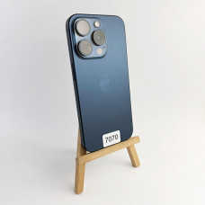 Apple iPhone 15 Pro 256GB Blue Titanium Б/У №7070 (Стан 9/10) АКБ 88%