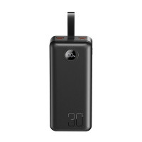 Зовнішній акумулятор XO PR240 PD20W + 22.5W 30000mAh Black