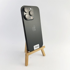 Apple iPhone 16 Pro 256GB Black Titanium E-Sim Б/У №7243 (Стан 9/10) АКБ 90%