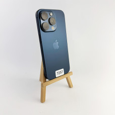 Apple iPhone 15 Pro 256GB Blue Titanium Б/У №7257 (Стан 8/10) АКБ 100%